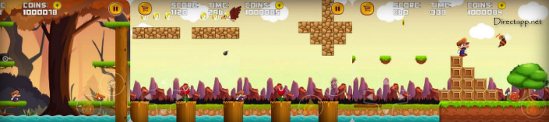 تحميل لعبة سوبر ماريو Super Jungle World للجوال أندرويد برابط مباشر